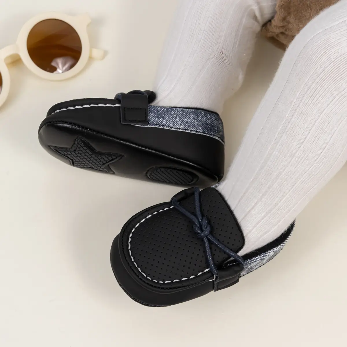 2025 New Baby Boy Anti-Slip Beanie Shoes Soft-Soled One-Leg Toddler — feature 15
