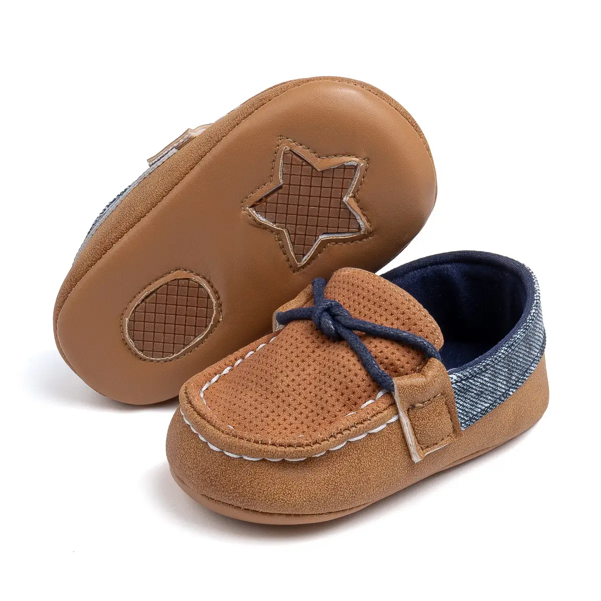 2025 New Baby Boy Anti-Slip Beanie Shoes Soft-Soled One-Leg Toddler — feature 28