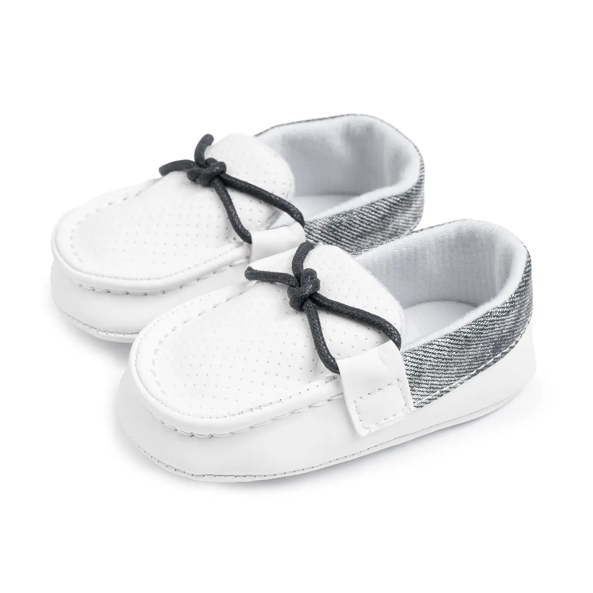 2025 New Baby Boy Anti-Slip Beanie Shoes Soft-Soled One-Leg Toddler