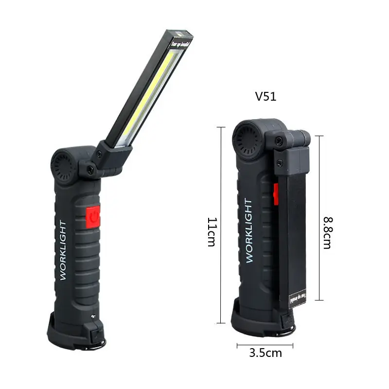 Folding LED Work Light with 5 Modes