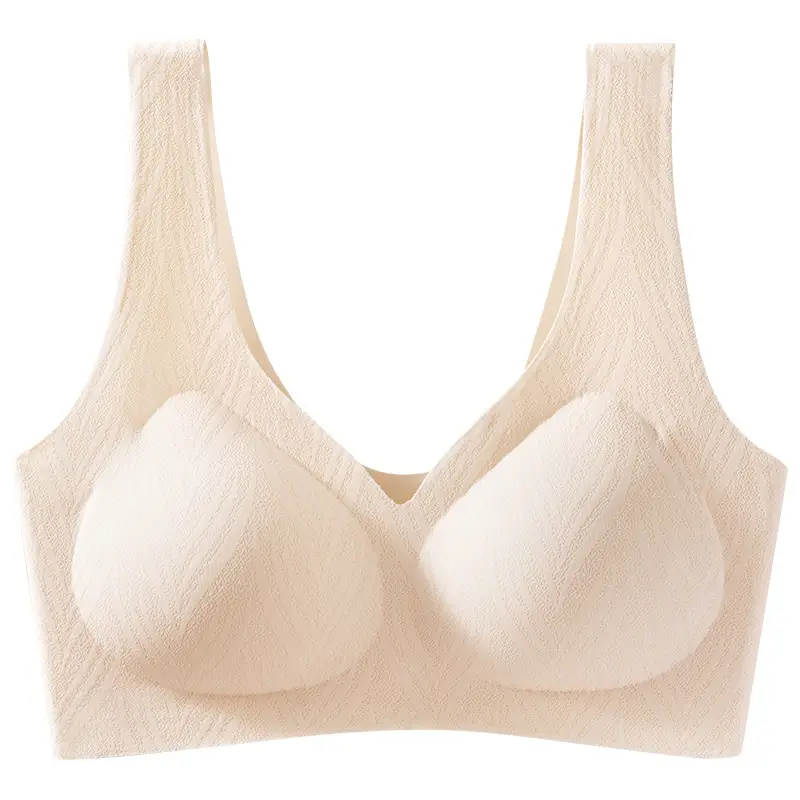 Women's Traceless Cup Underwear Cotton Small Chest Sports - Image 2