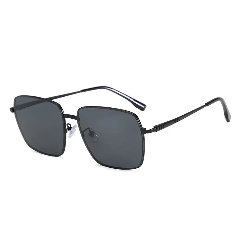 Men's Metal Aviator Sunglasses with Anti-UV Protection - Image 2