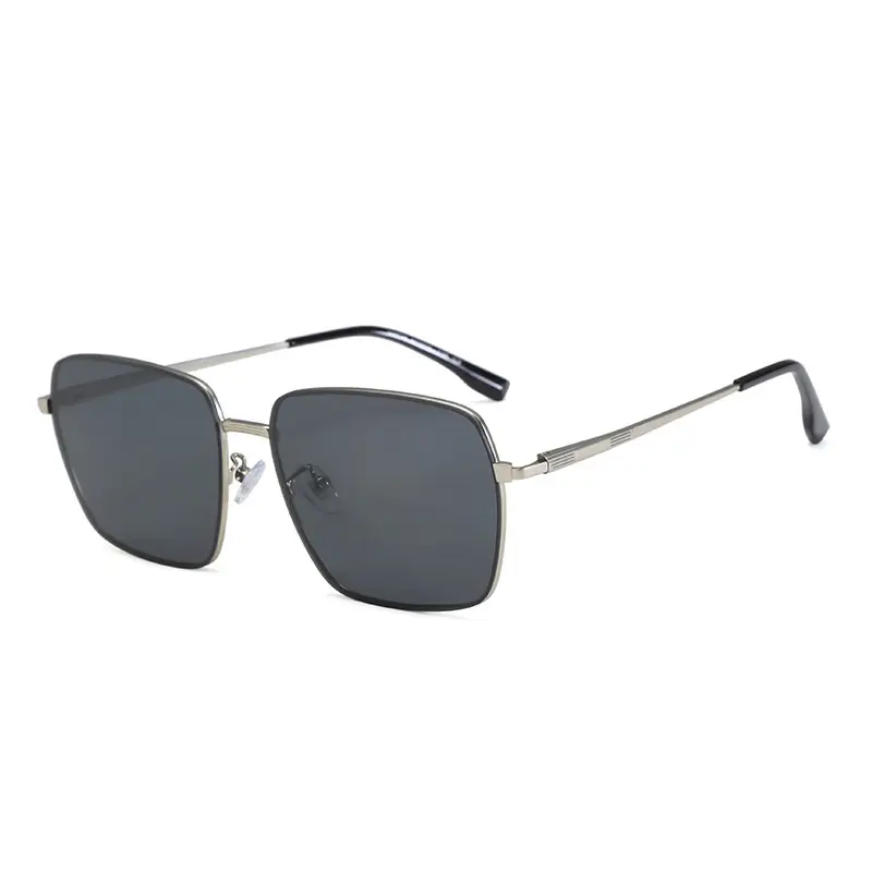 Men's Metal Aviator Sunglasses with Anti-UV Protection - Image 3