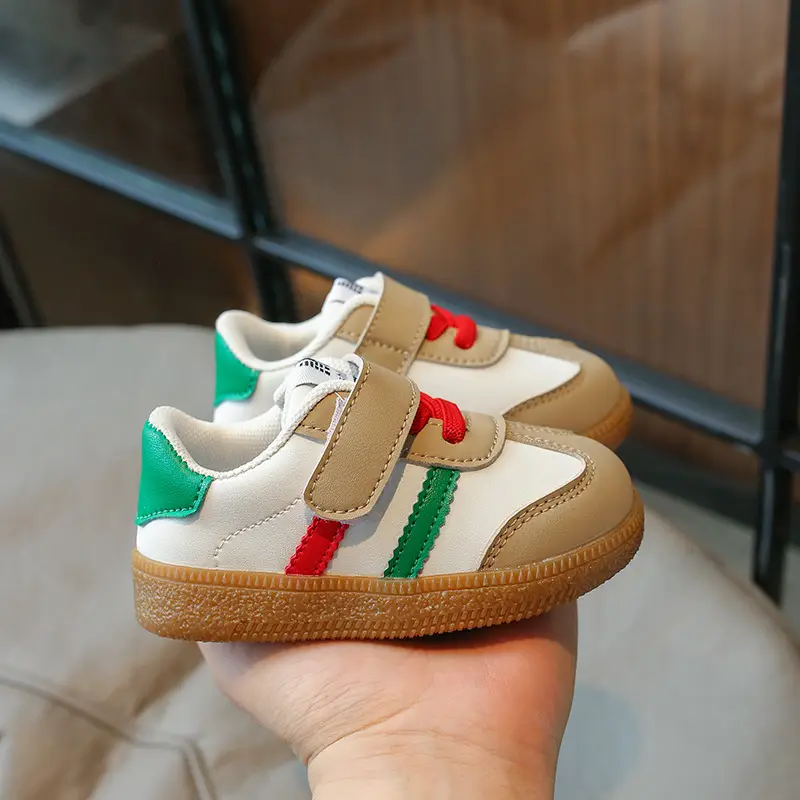 Children's Shoes Spring Children's Baby Shells Small White Shoes Girls Soft Sole Boys' Walking Shoes Baby Sneakers sneaker - Image 4