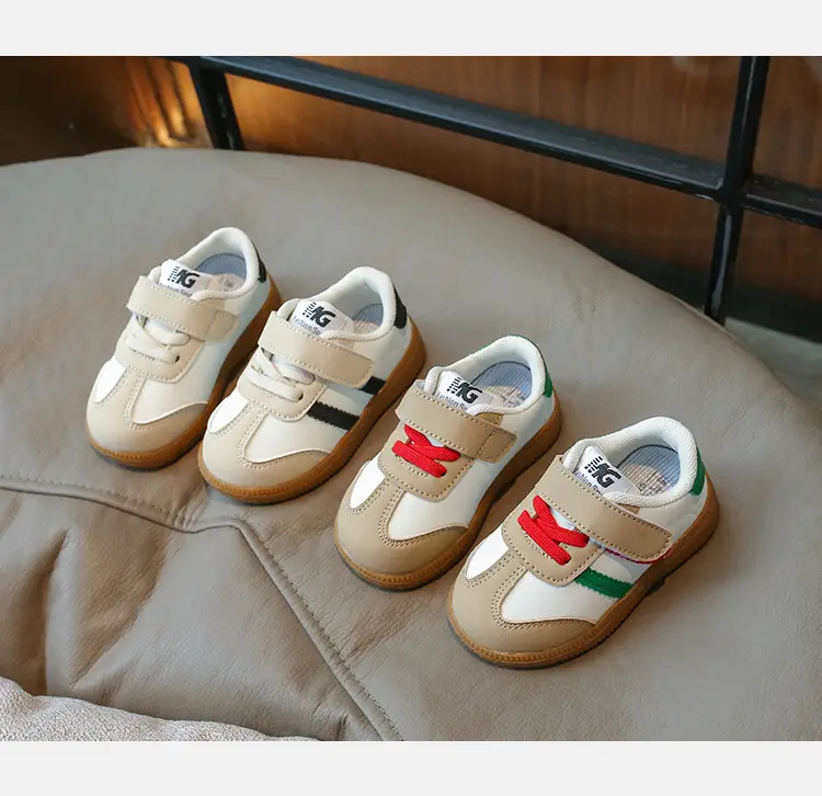 Children's Shoes Spring Children's Baby Shells Small White Shoes Girls Soft Sole Boys' Walking Shoes Baby Sneakers sneaker — feature 6