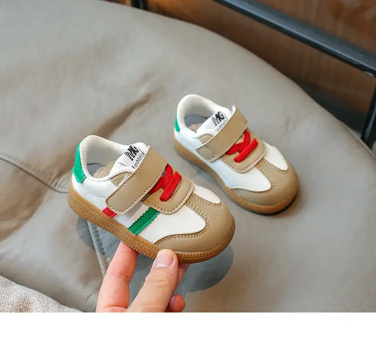 Children's Shoes Spring Children's Baby Shells Small White Shoes Girls Soft Sole Boys' Walking Shoes Baby Sneakers sneaker — feature 7
