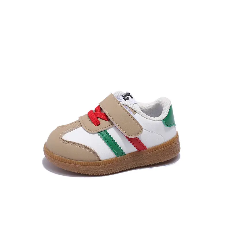Children's Shoes Spring Children's Baby Shells Small White Shoes Girls Soft Sole Boys' Walking Shoes Baby Sneakers sneaker - Image 1