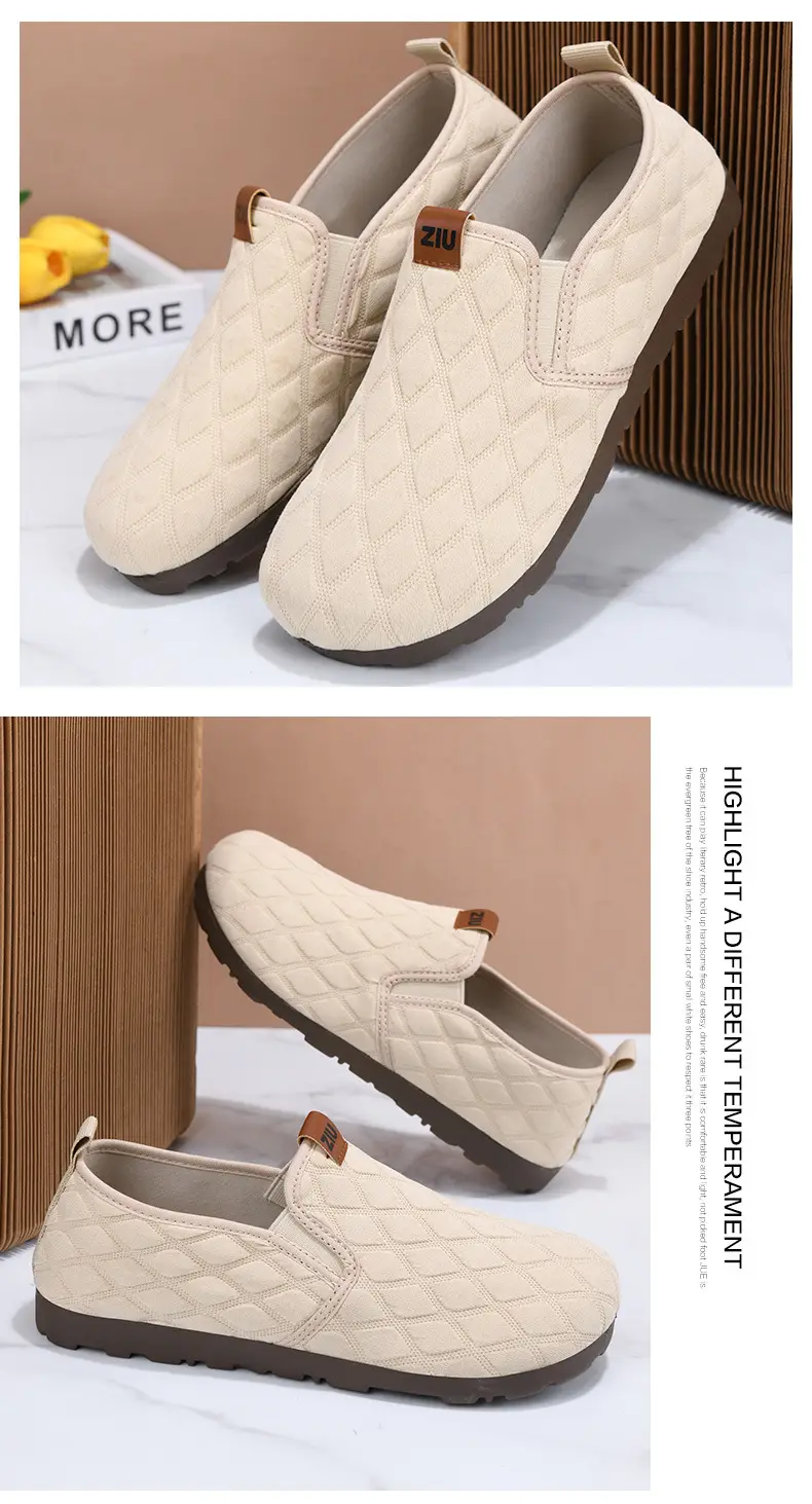 2025 New Slip-on Spring Single Shoes Mother Fashion Soft Bottom Soft Surface Comfortable Non-slip Beijing Cloth Shoes Explosions — feature 15