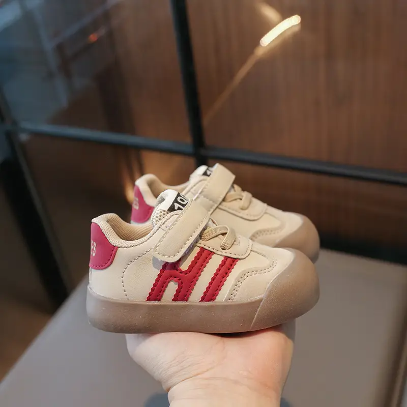 1-3 years old soft bottom baby toddler shoes 2025 spring and summer boys and girls all-match white shoes non-slip children's shoes - Image 7