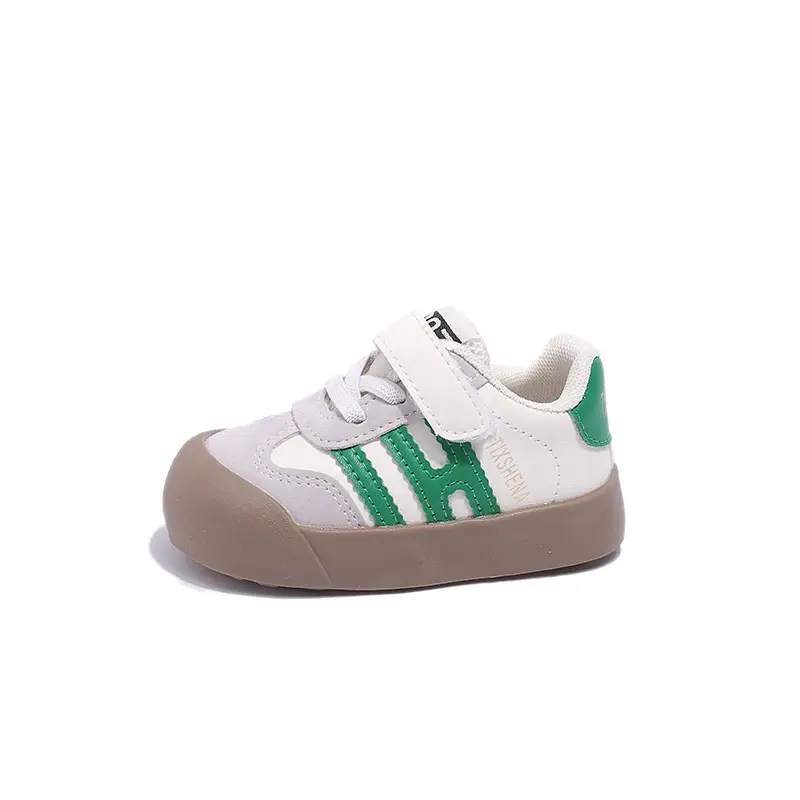 1-3 years old soft bottom baby toddler shoes 2025 spring and summer boys and girls all-match white shoes non-slip children's shoes - Image 8
