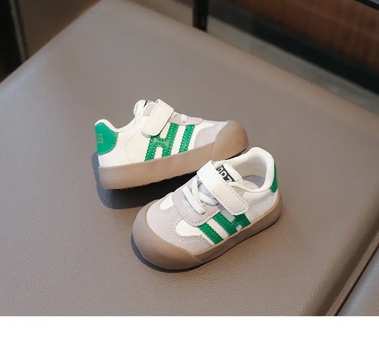 1-3 years old soft bottom baby toddler shoes 2025 spring and summer boys and girls all-match white shoes non-slip children's shoes — feature 11