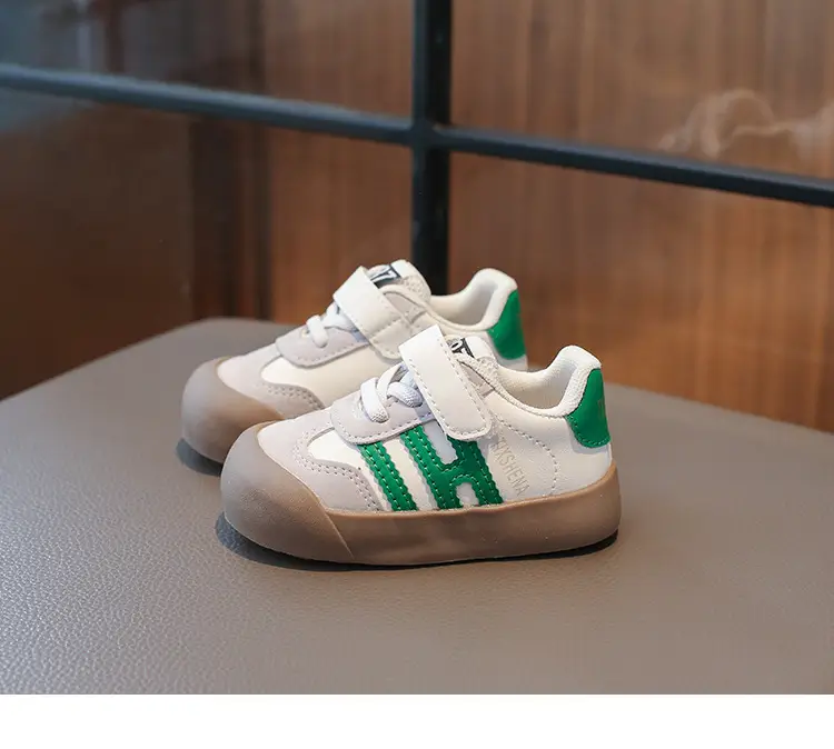 1-3 years old soft bottom baby toddler shoes 2025 spring and summer boys and girls all-match white shoes non-slip children's shoes — feature 12