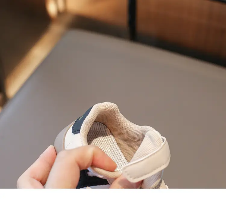 1-3 years old soft bottom baby toddler shoes 2025 spring and summer boys and girls all-match white shoes non-slip children's shoes — feature 17