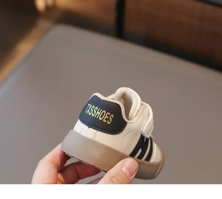 1-3 years old soft bottom baby toddler shoes 2025 spring and summer boys and girls all-match white shoes non-slip children's shoes — feature 18