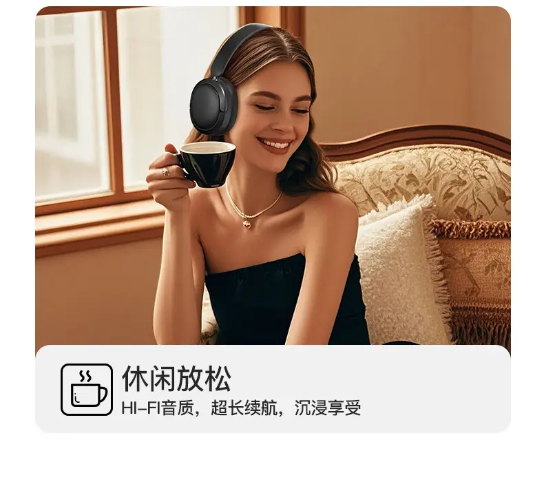 True Wireless Bluetooth Headset with Space Audio & Long Battery β feature 8