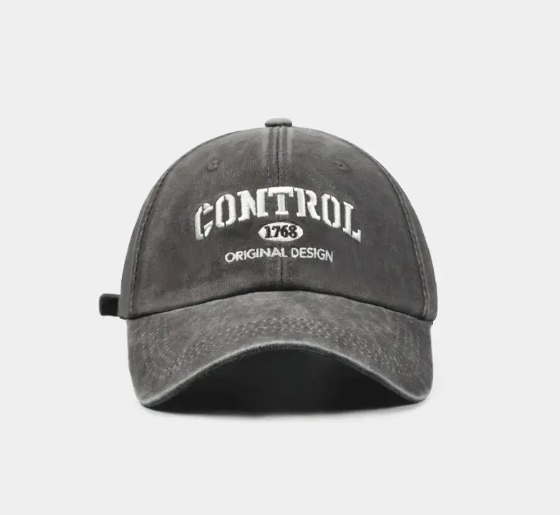 Washed Old Control Baseball Cap for Men — feature 9