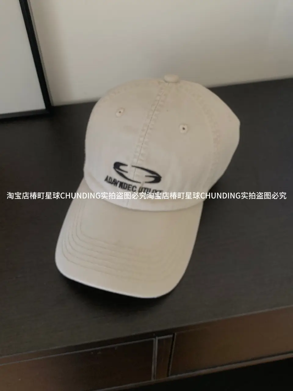 Men's Grey Hooded Cap with Logo Brand Name — feature 5