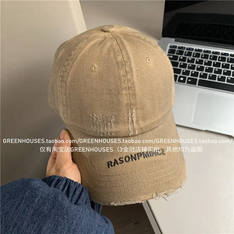 New Raking Dirty Baseball Cap Spring Summer Korean Embroidered - Image 3