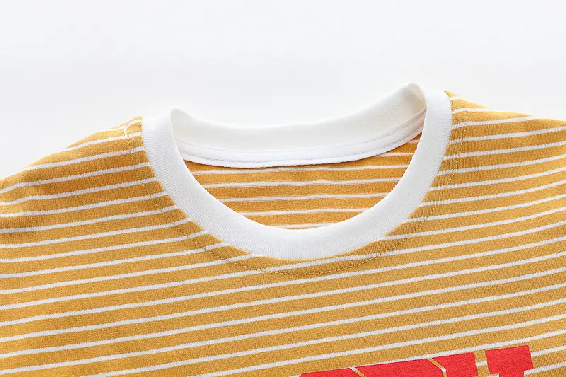 Children Striped T-Shirt Shorts Set 2025 Summer Boys — feature 8