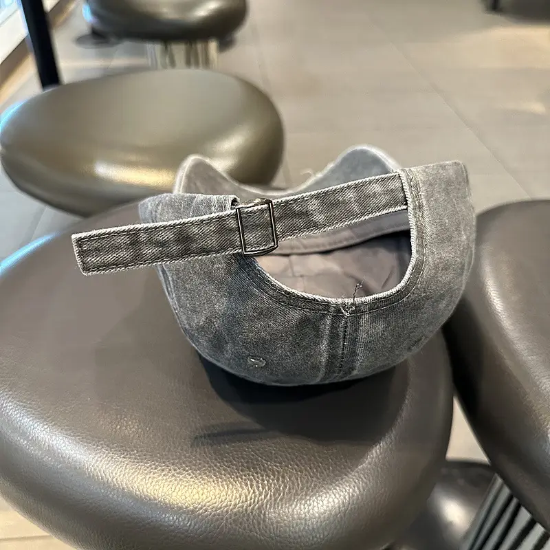Men Women Washed Denim Cap Delightsome Casual — feature 12