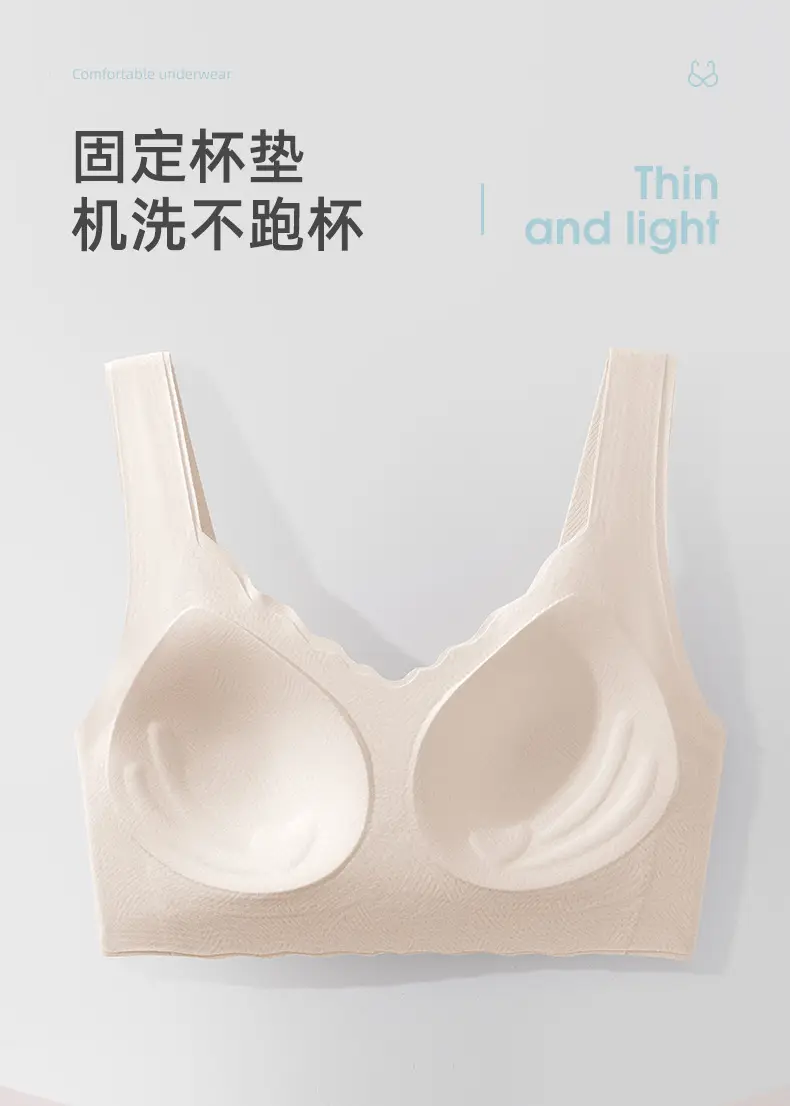 Traceless Steel Ring Free Bra Large Chest Small — feature 9