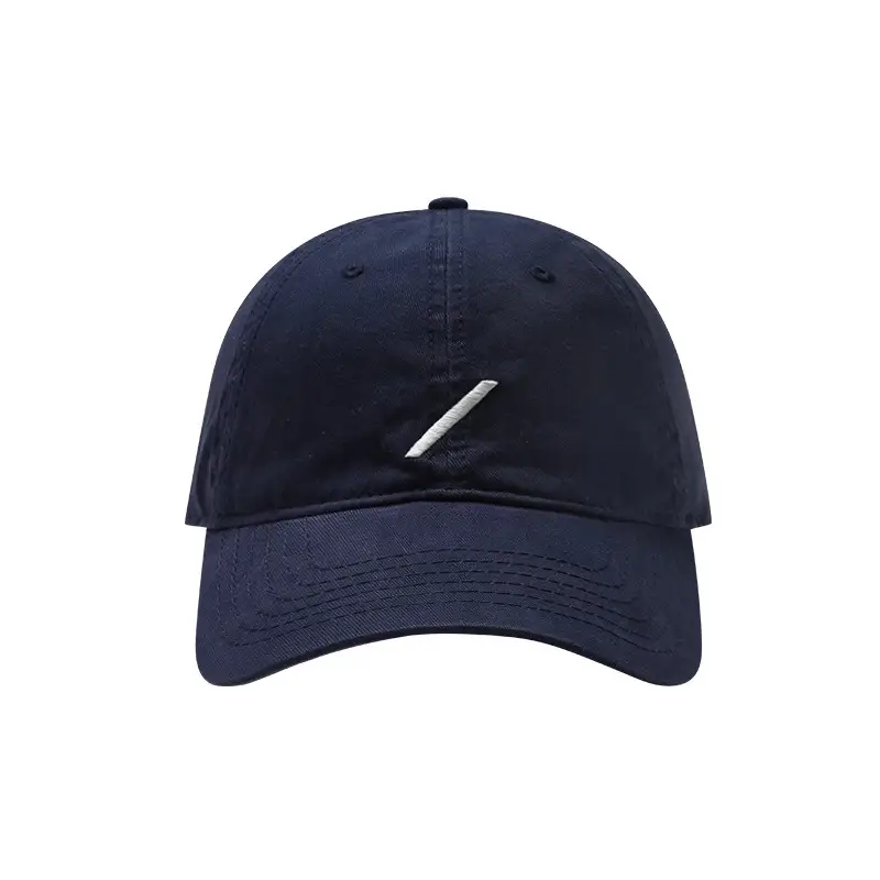 About The Heavens Maroon Baseball Cap with Blue Embroidery - Image 11