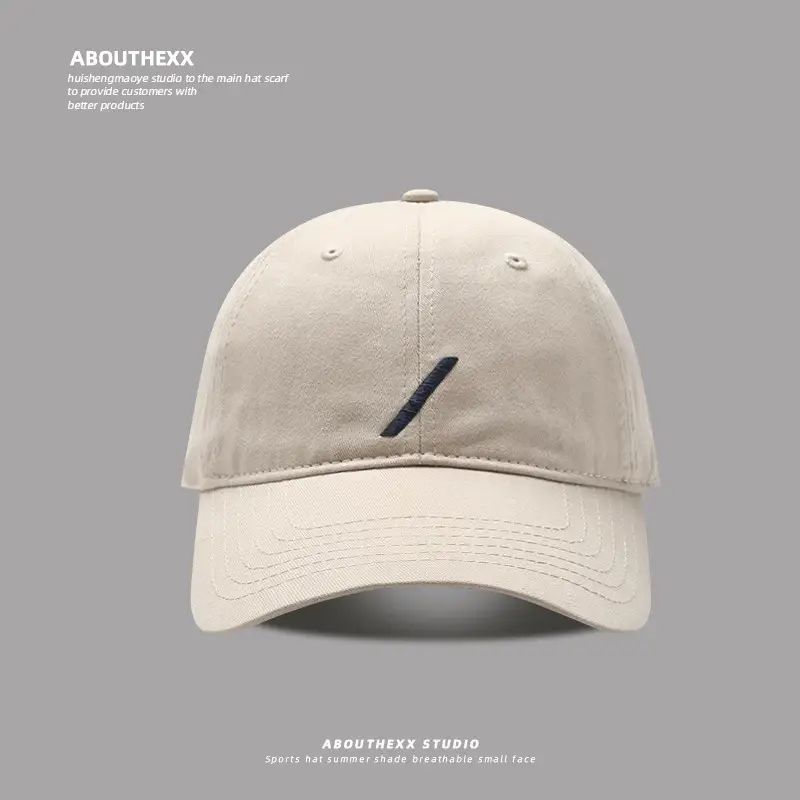 About The Heavens Maroon Baseball Cap with Blue Embroidery - Image 5