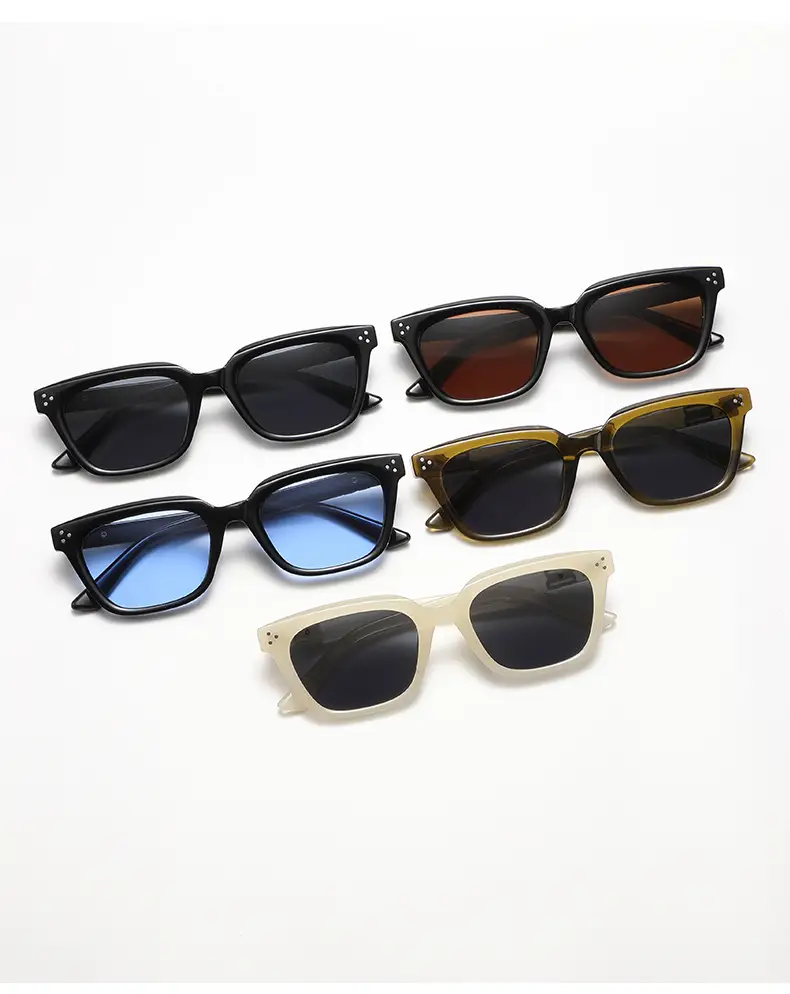 Anti-UV Sunglasses Korean Style Large Frame Men Women — feature 25