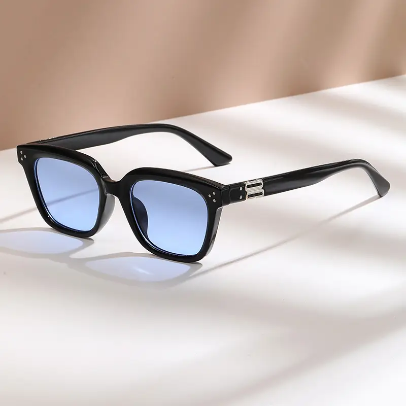 Anti-UV Sunglasses Korean Style Large Frame Men Women