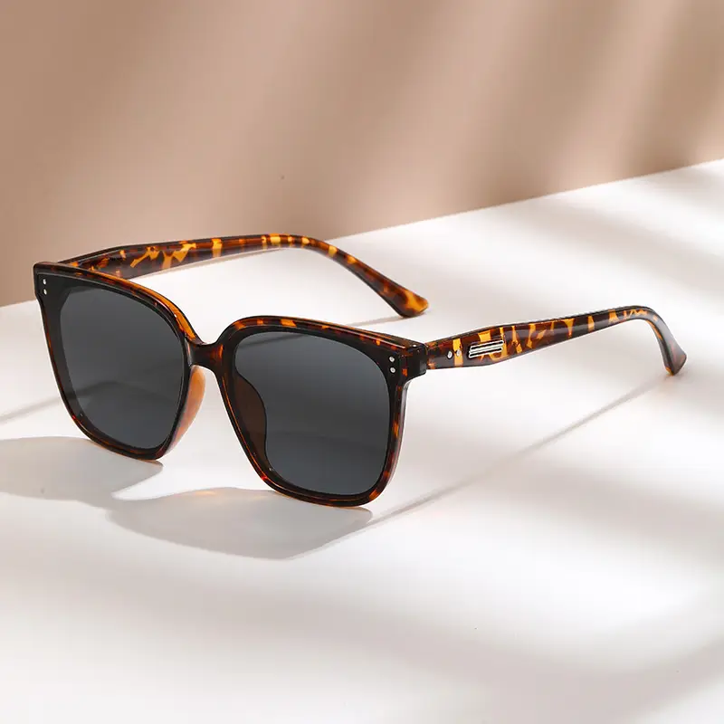 Anti-UV Sunglasses Korean Style Large Frame Men Women