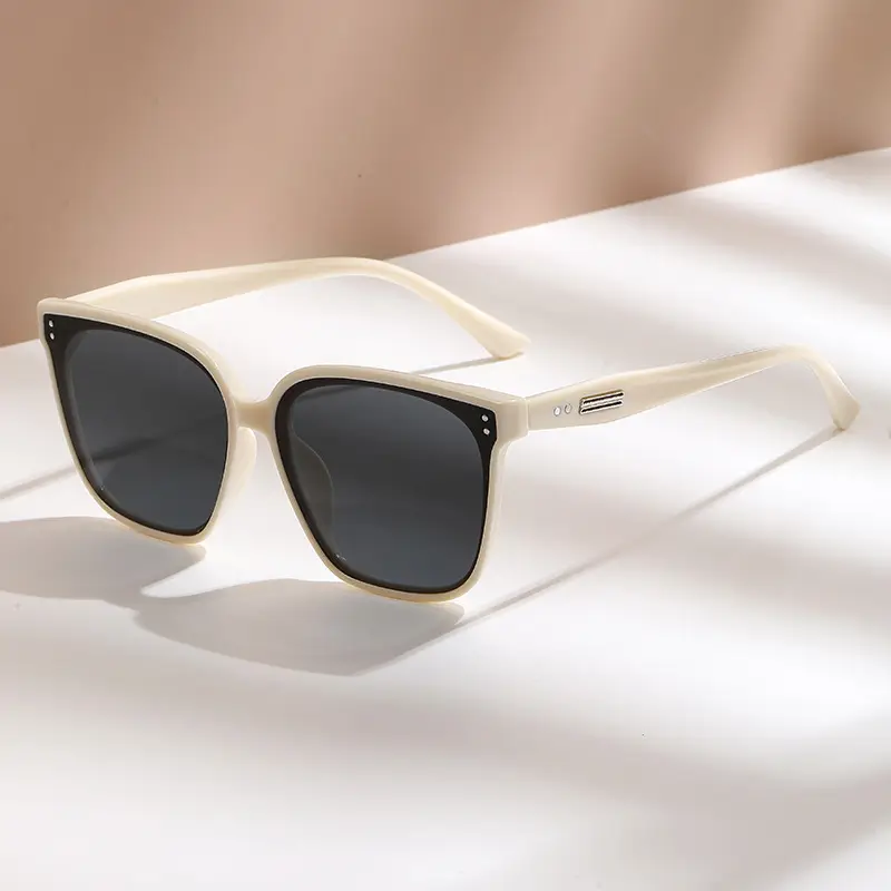 Anti-UV Sunglasses Korean Style Large Frame Men Women