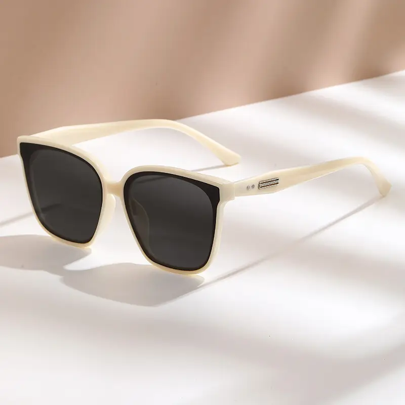 Anti-UV Sunglasses Korean Style Large Frame Men Women