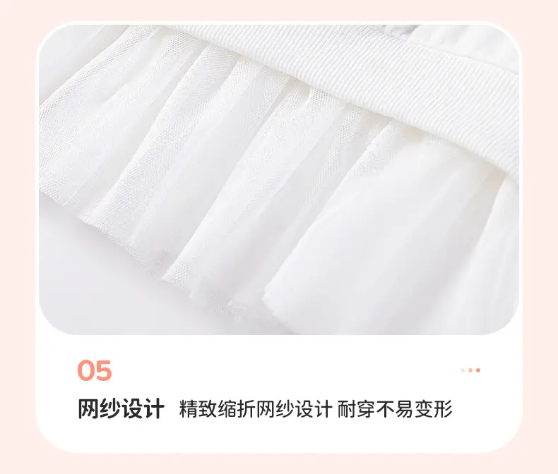 White Cartoon Heart T-Shirt for Girls Summer Wear — feature 26