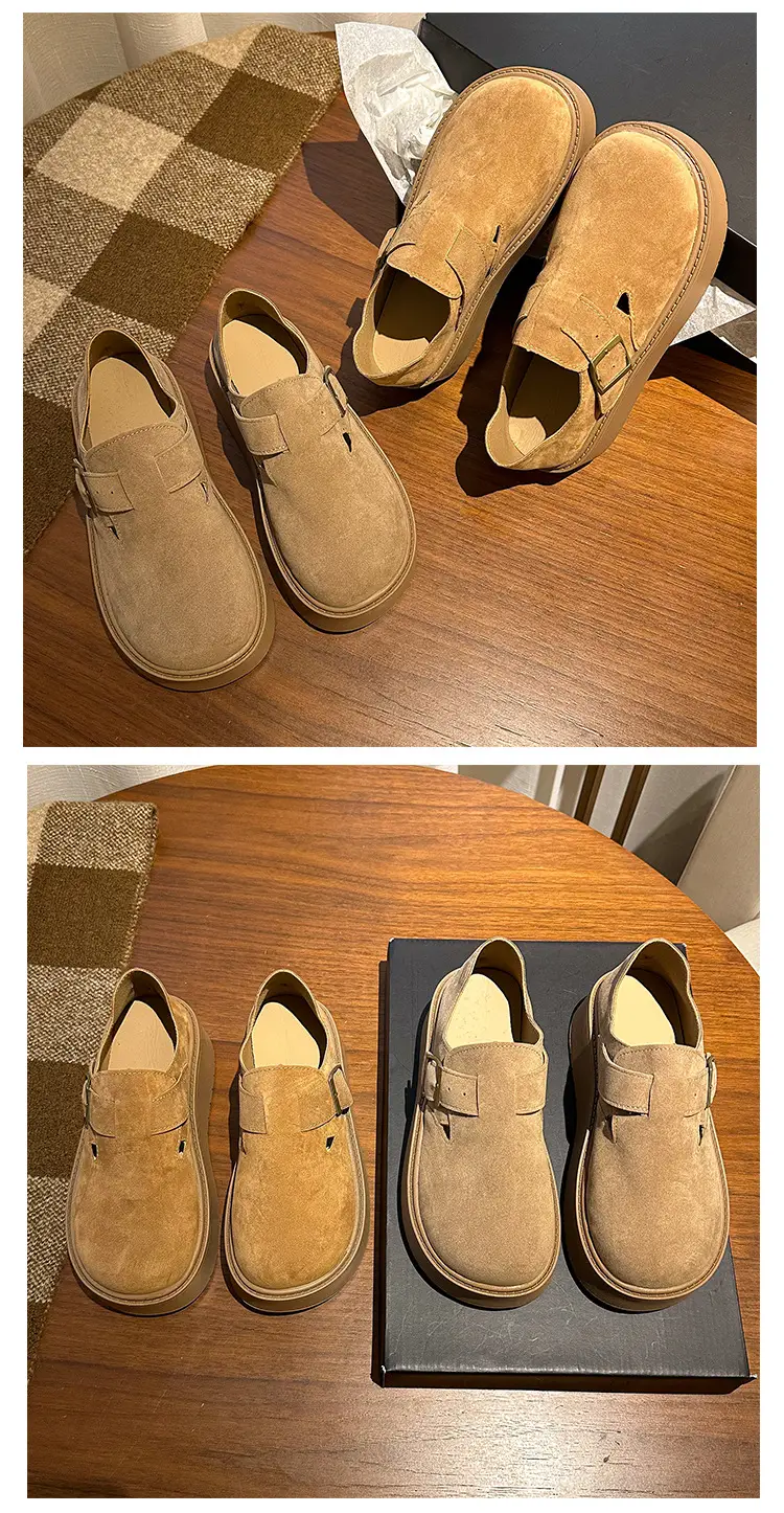 Vintage Women's Thick Heel Slip-On Shoes 2025 — feature 1