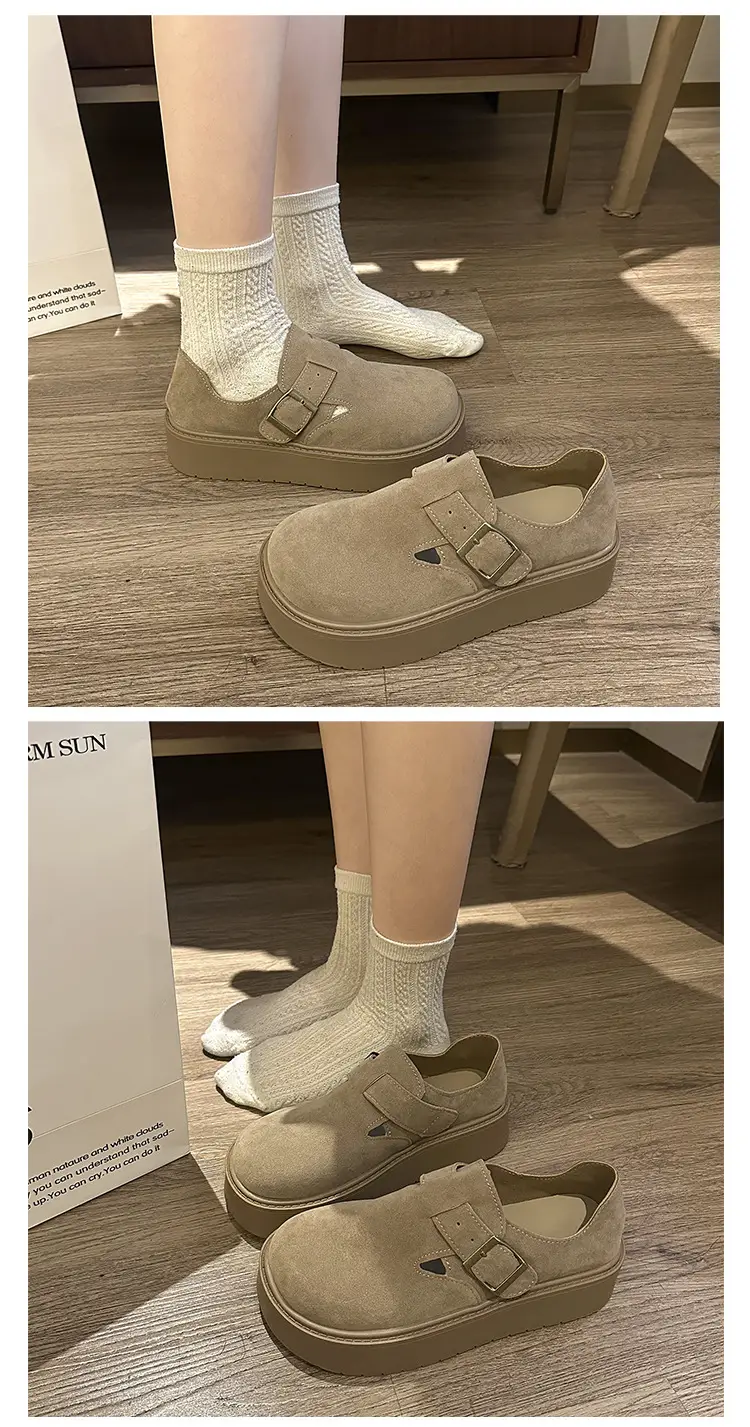 Vintage Women's Thick Heel Slip-On Shoes 2025 — feature 10