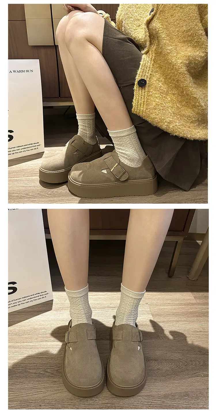 Vintage Women's Thick Heel Slip-On Shoes 2025 — feature 11
