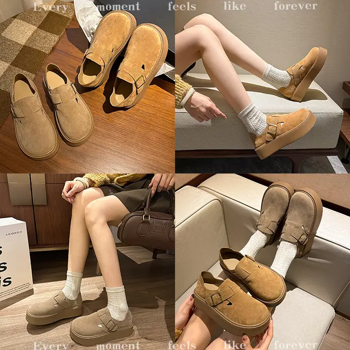 Vintage Women's Thick Heel Slip-On Shoes 2025 — feature 15
