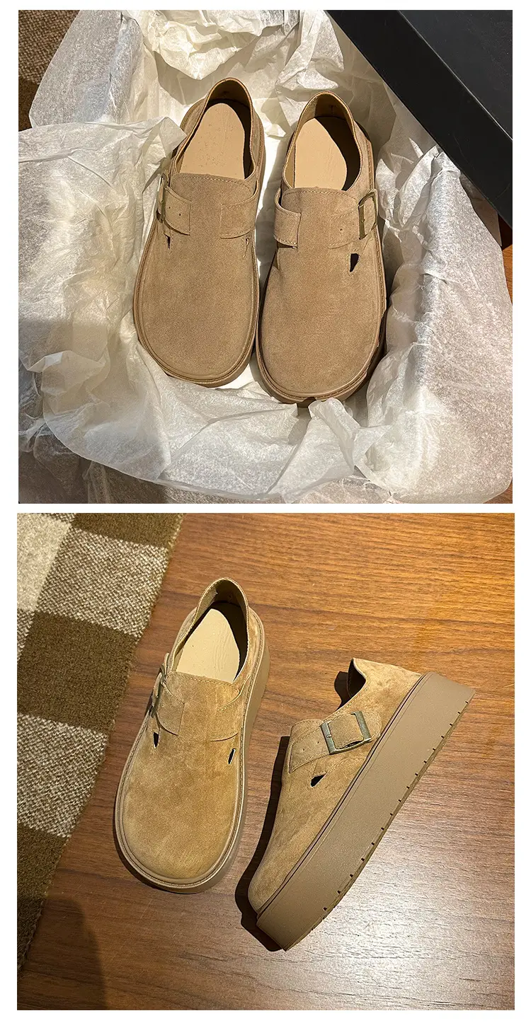 Vintage Women's Thick Heel Slip-On Shoes 2025 — feature 3