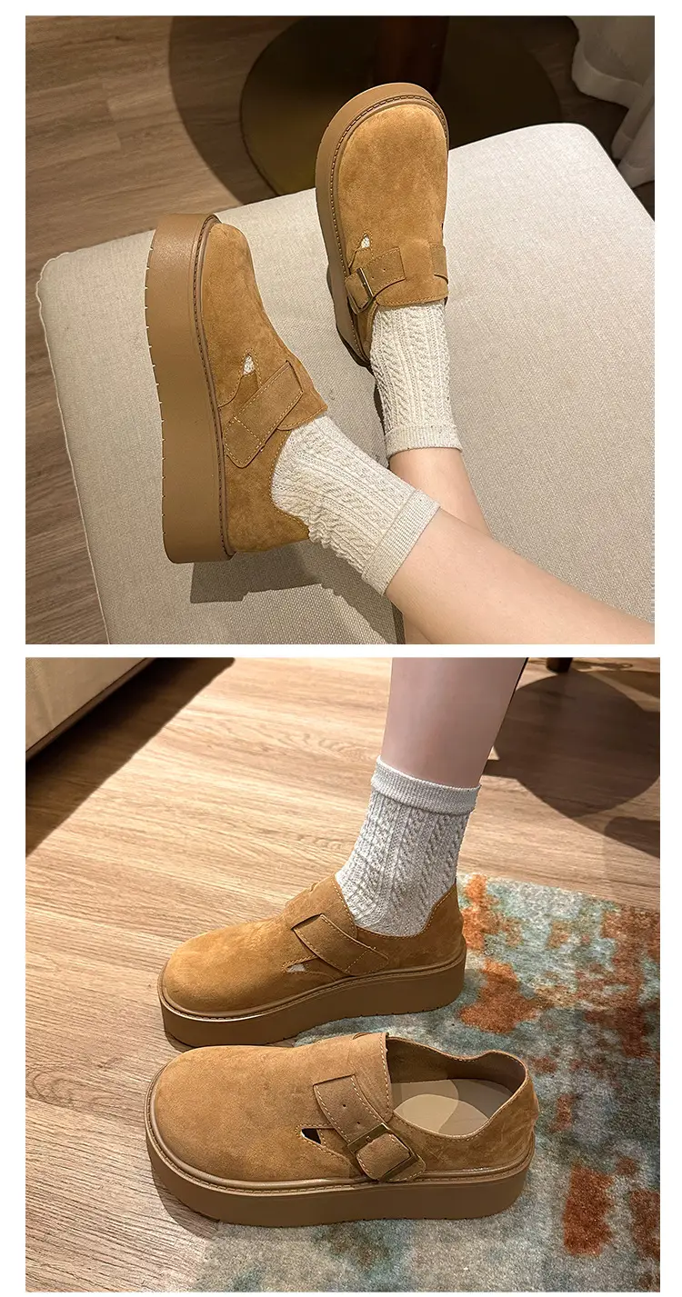 Vintage Women's Thick Heel Slip-On Shoes 2025 — feature 7