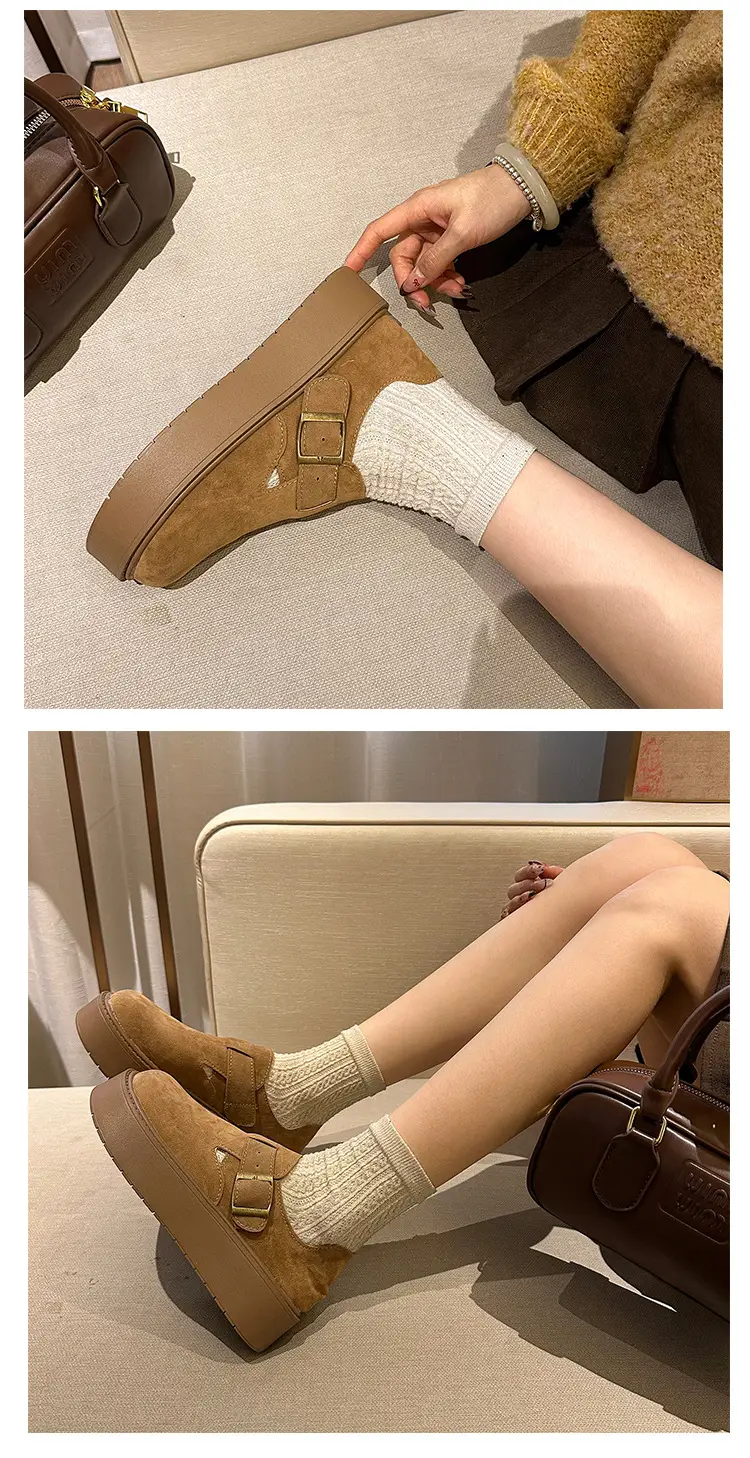Vintage Women's Thick Heel Slip-On Shoes 2025 — feature 8