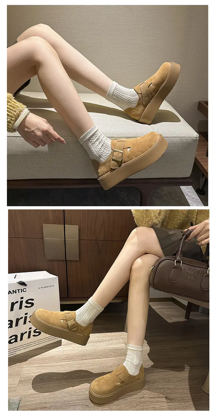 Vintage Women's Thick Heel Slip-On Shoes 2025 — feature 9