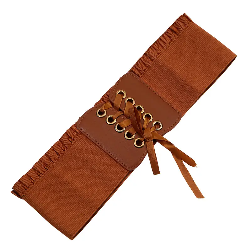 Waist Seal Women's Black Tassel Belt Decorative European American Style - Image 8