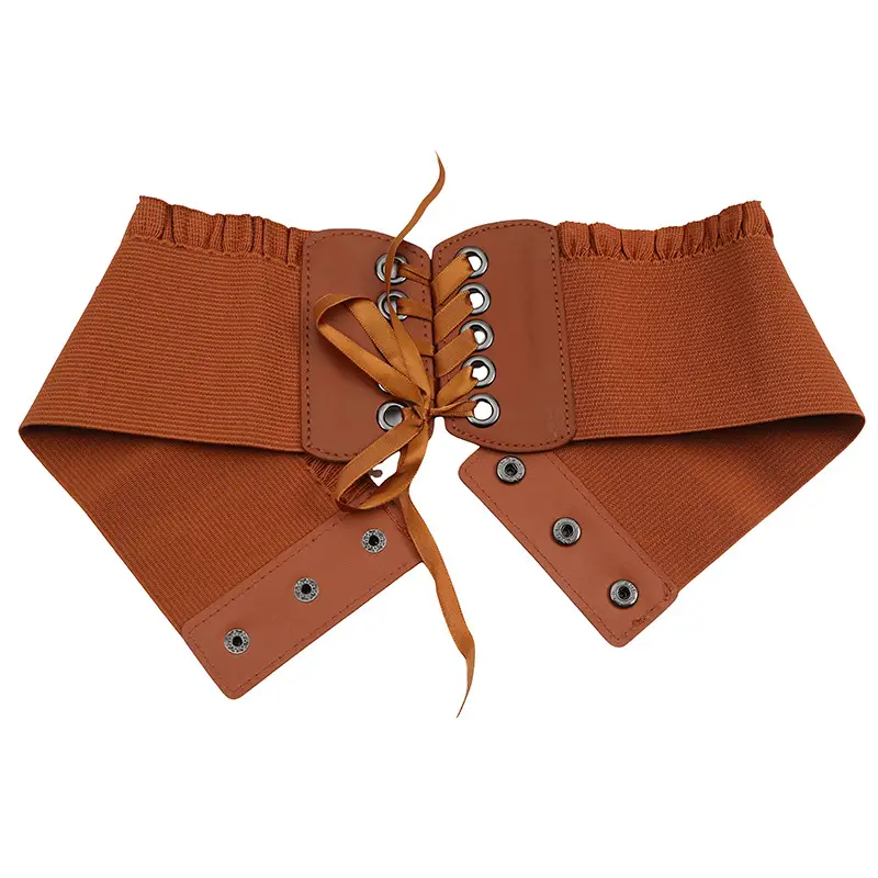 Waist Seal Women's Black Tassel Belt Decorative European American Style - Image 9