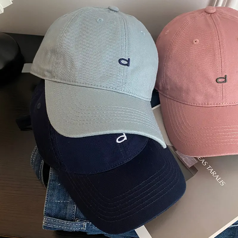 Women Deep Blue Baseball Cap with Logo