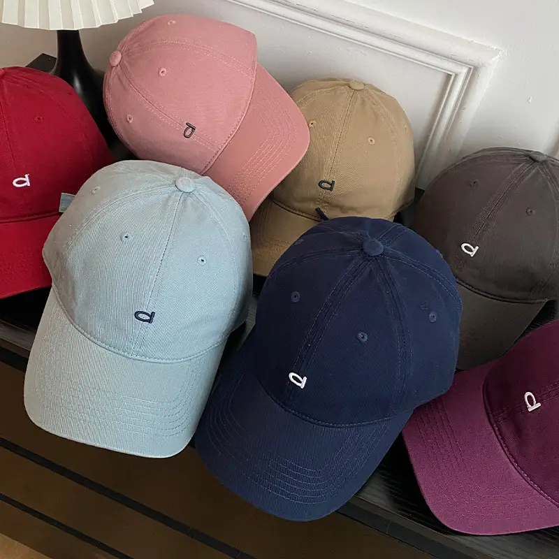 Women Deep Blue Baseball Cap with Logo