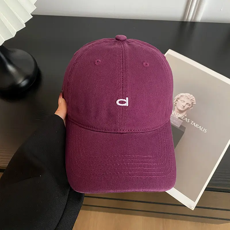 Women Deep Blue Baseball Cap with Logo