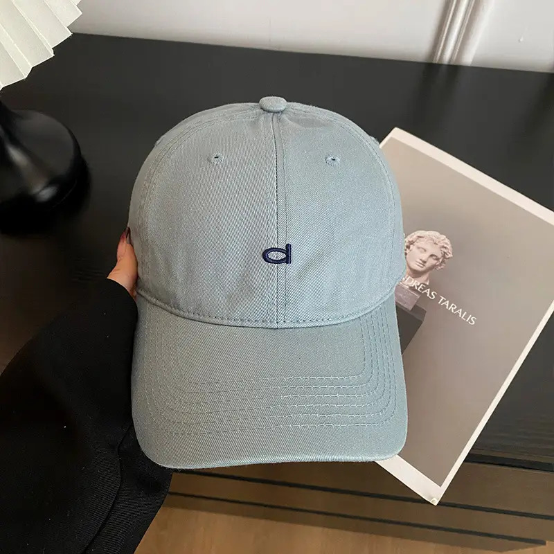 Women Deep Blue Baseball Cap with Logo