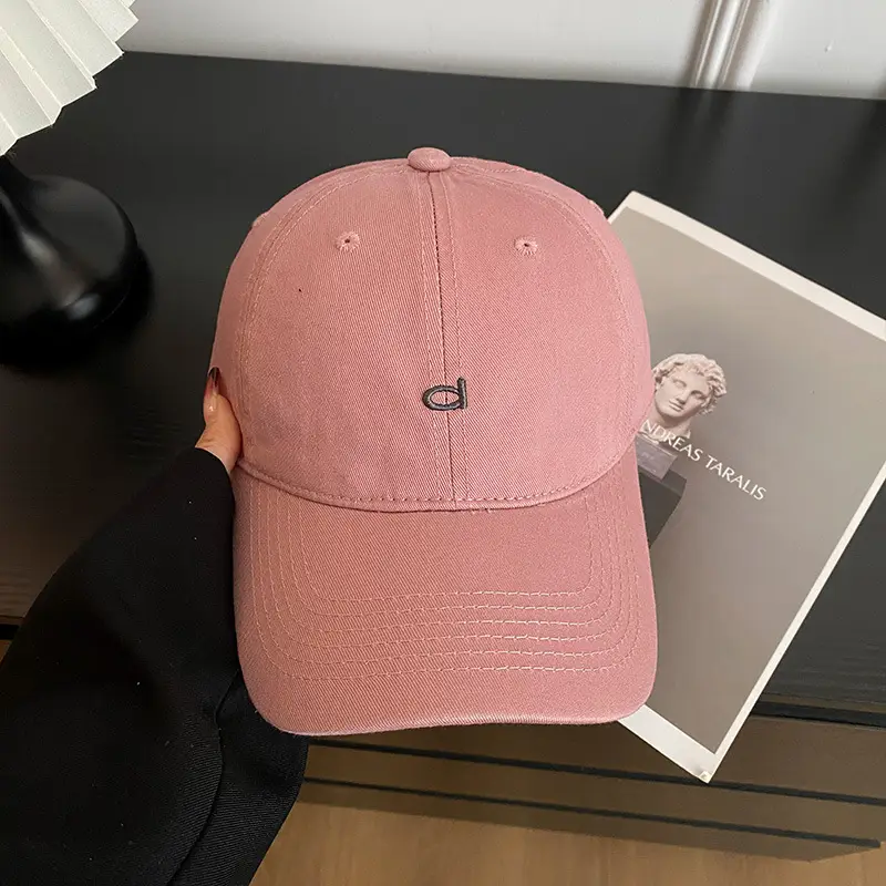 Women Deep Blue Baseball Cap with Logo