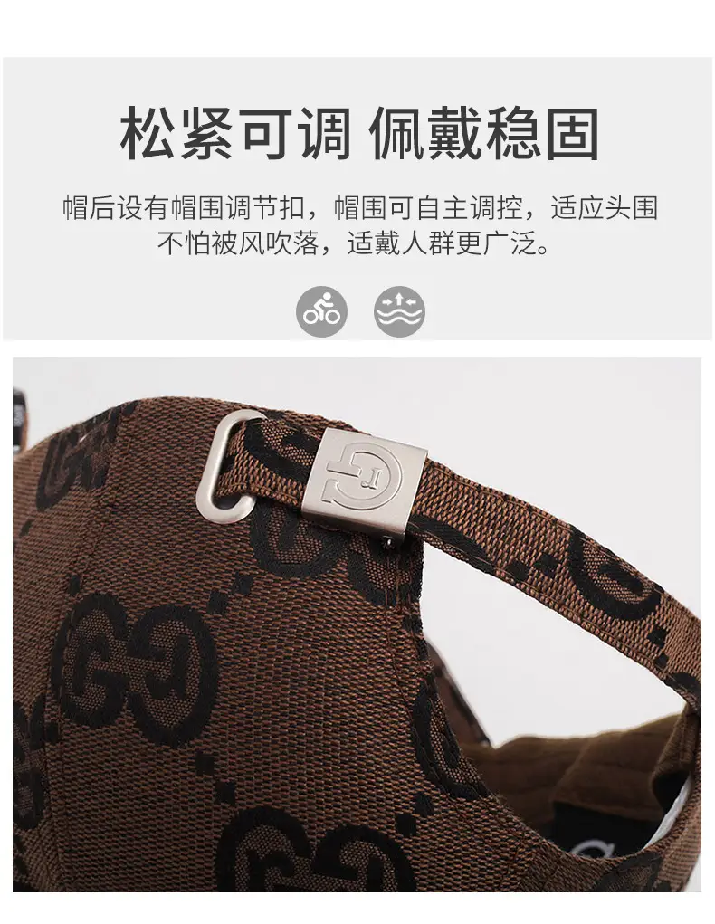 Men's Grey Gucci Logo Baseball Cap — feature 4
