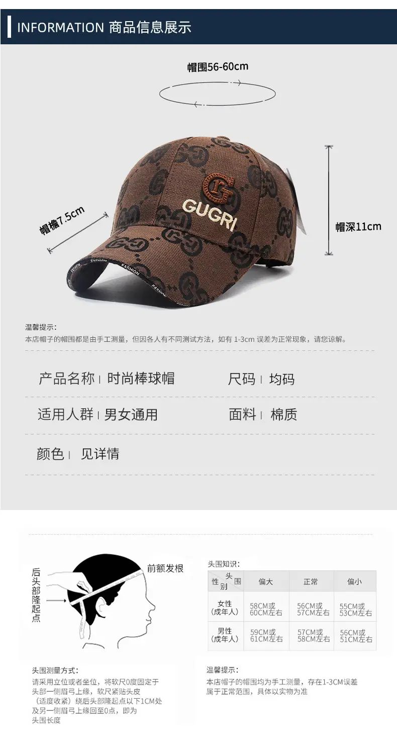 Men's Grey Gucci Logo Baseball Cap — feature 6